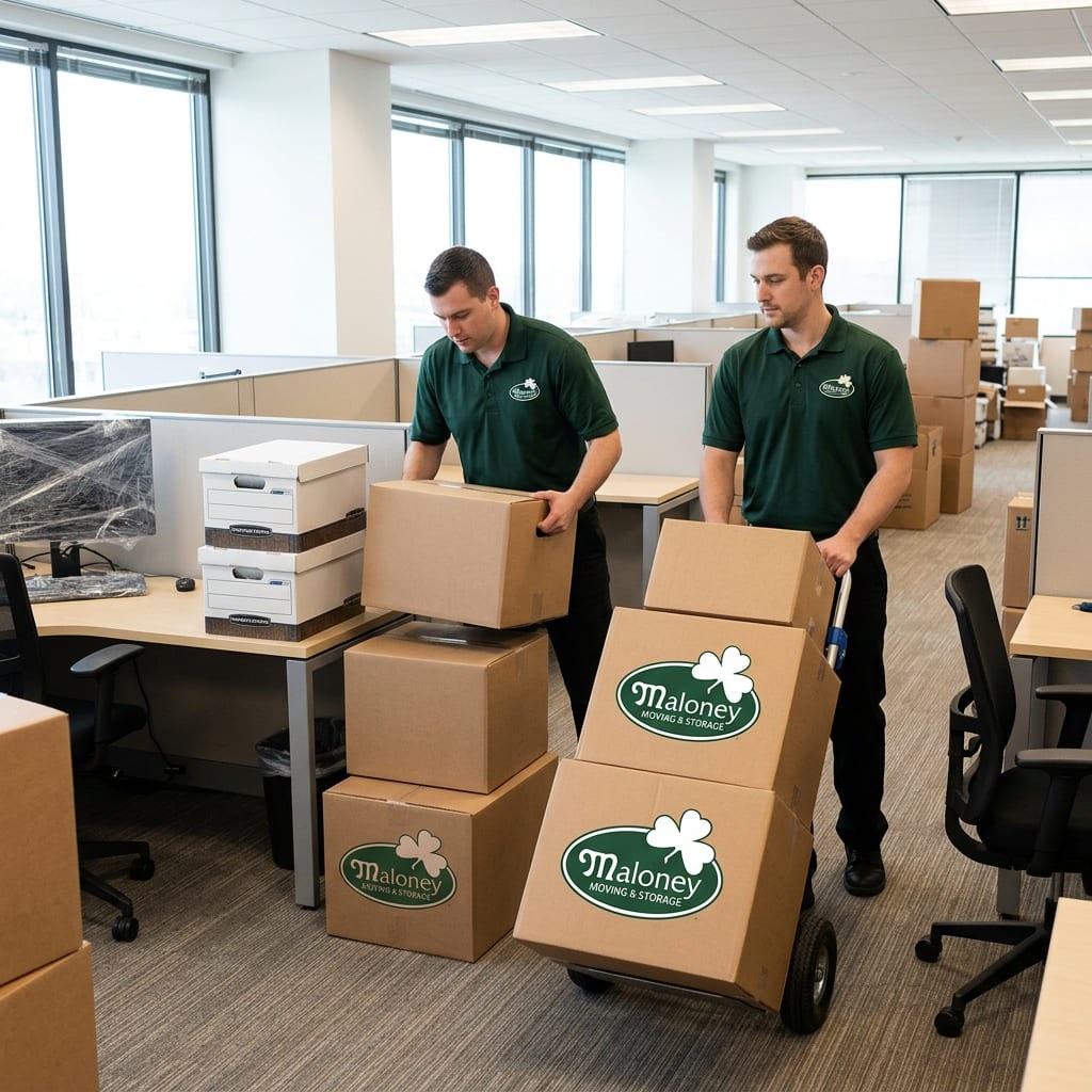 Professional office movers in New Orleans